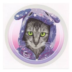 Tianooo The Cat | Pyjama Cat - Cosmic Purple Edition | Sticker