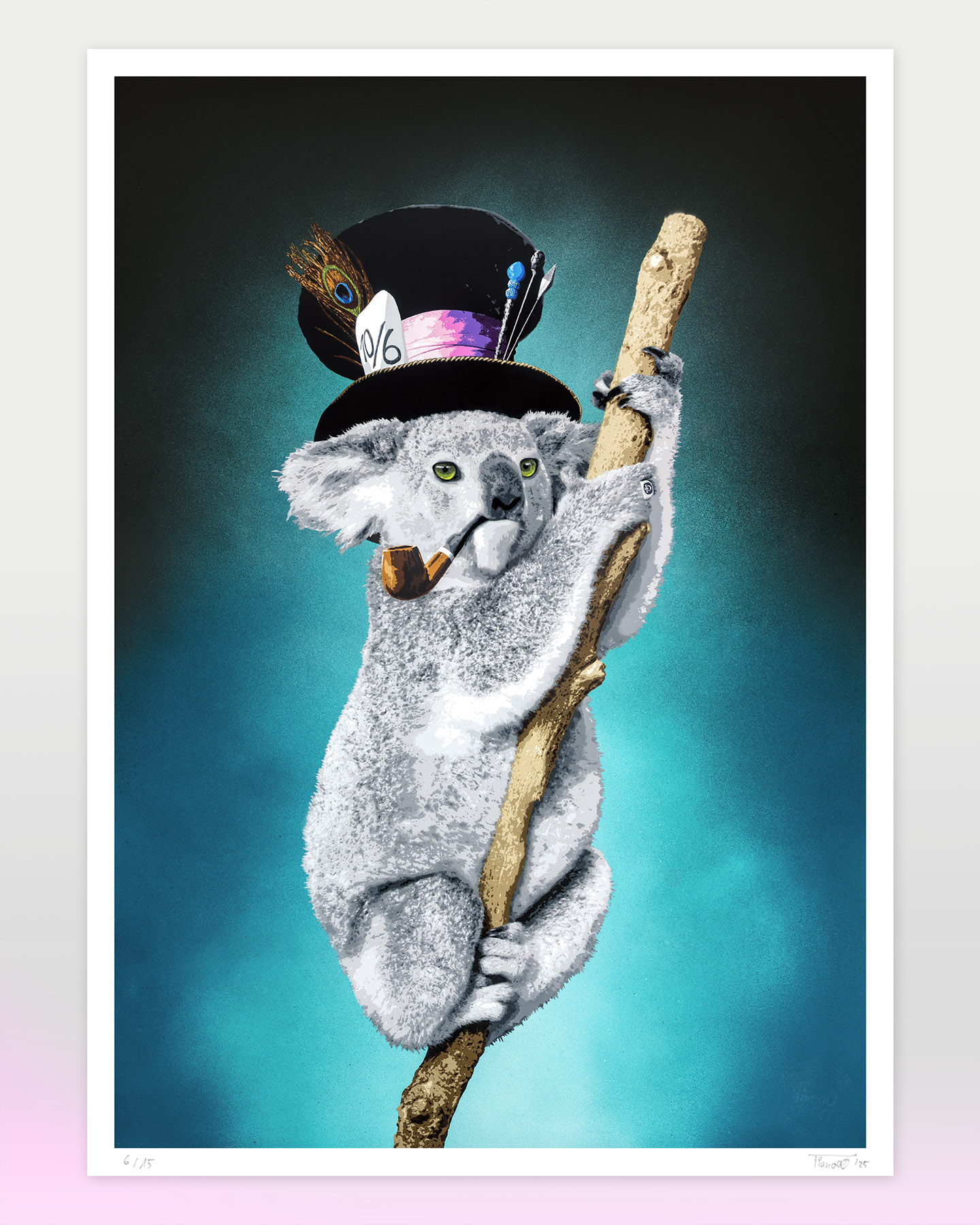 Tianooo The Cat - Don Koala - Edition A - Fine Art Print