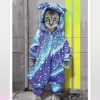 Tianooo The Cat - Pyjama Cat Pacific Blue - Fine Art Print DIN A2