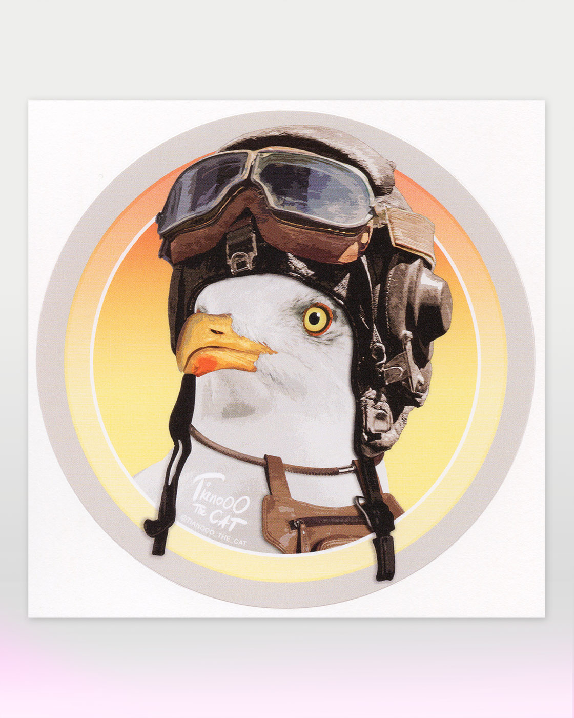 Tianooo The Cat | Franz Gull | Sticker