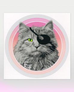 Tianooo The Cat | Pirate Cat | Sticker